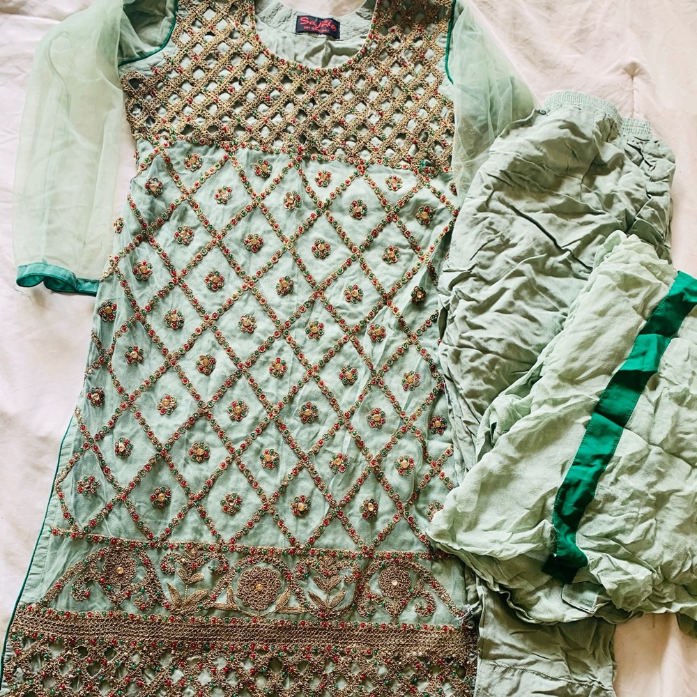Wedding/party/Indian/Pakistani dress